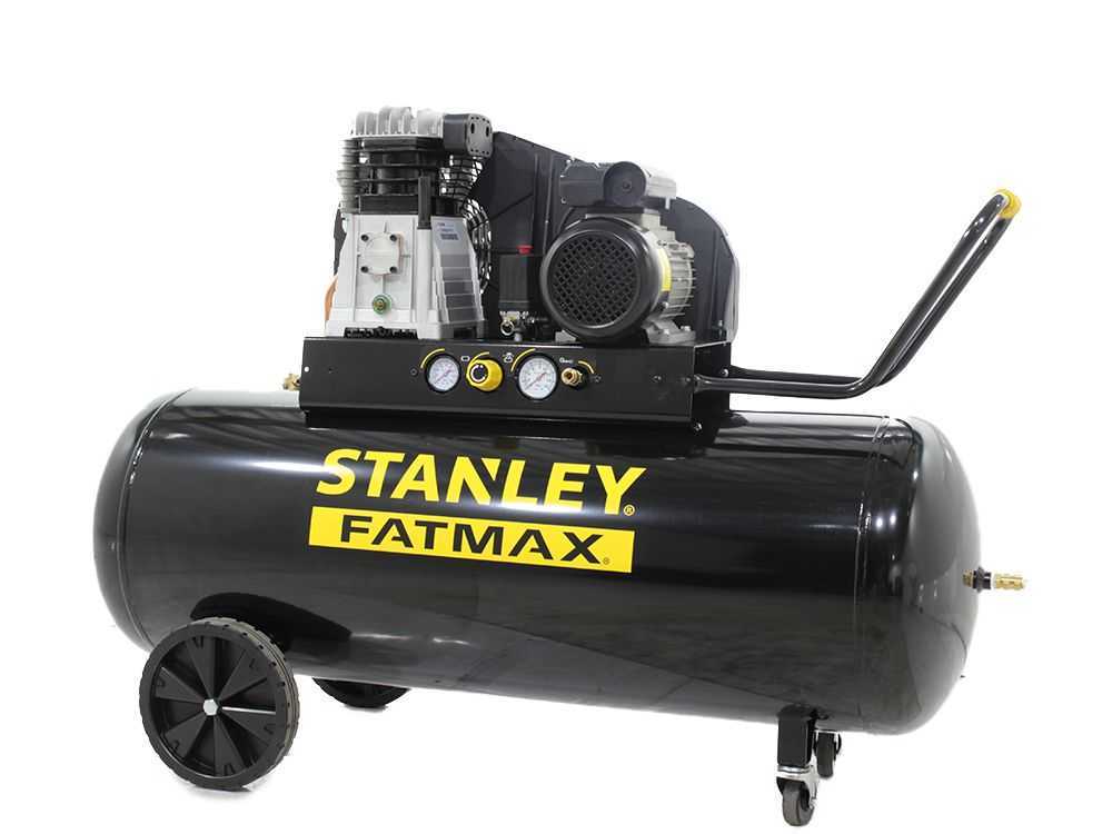 Stanley - Compresseur lubrifié à courroie 200L 3HP 2,2kW 10 bar - Cdiscount  Bricolage