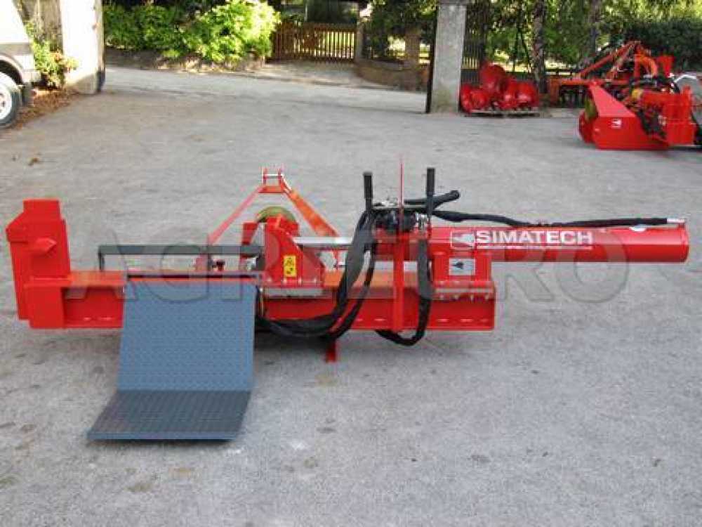 Set Fendeur à cône pour tracteurs - pointe de fendage filetée D 150 - arbre  porteur avec prise de force - test01