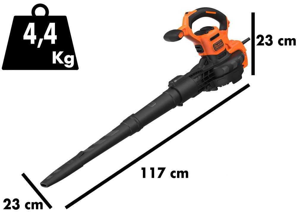 Black & Decker BEBLV301-QS Leaf blower 3000 Watt 3 in 1