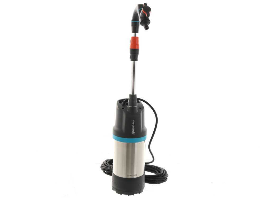 Pompe de réservoir d'eau de pluie Gardena 4700/2 Inox avec accessoires -  967974801 - Pompes à eau électriques - Pompes à eau et équipement  d'irrigation