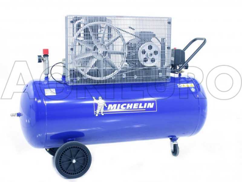 Michelin-Compresseur électrique à courroie Michelin MCX 300 598 moteur 5.5  HP - 270 L-Neuf - Catena Bricolage