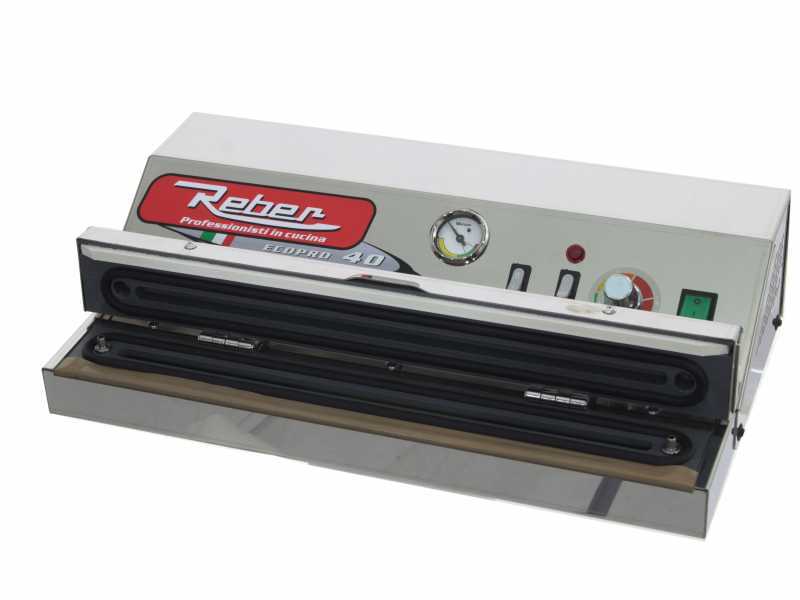 Machine sous vide Reber Eco Pro 40, barre de soudure 43 cm ; 32