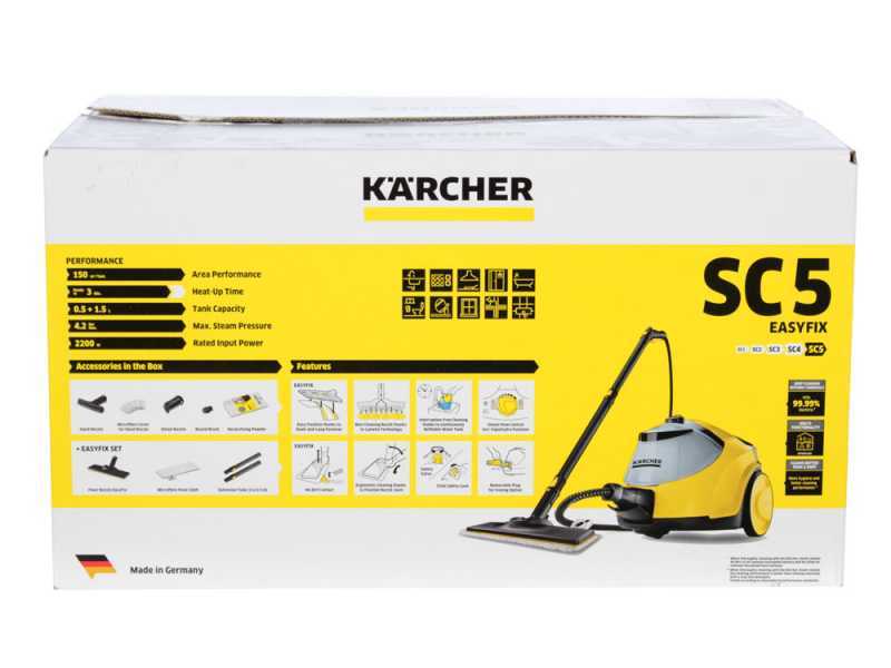 Karcher SC 5 EasyFix  Nettoyeur vapeur SC5Kärcher Store Schreiber