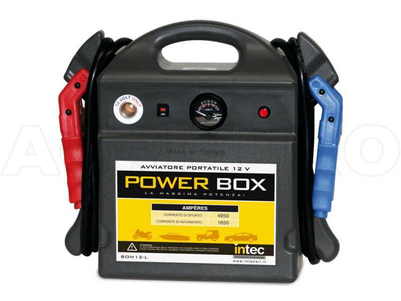 Bloc d'alimentation portatif Eliminator PowerBox MAX et bloc d'alimentation/démarreur  de batterie