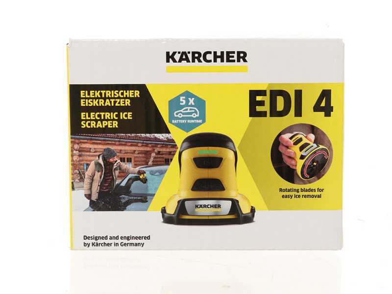 Kärcher EDI 4 - Dégivreur électrique auto / Car electric ice scraper  Eiskratzer 4054278475110