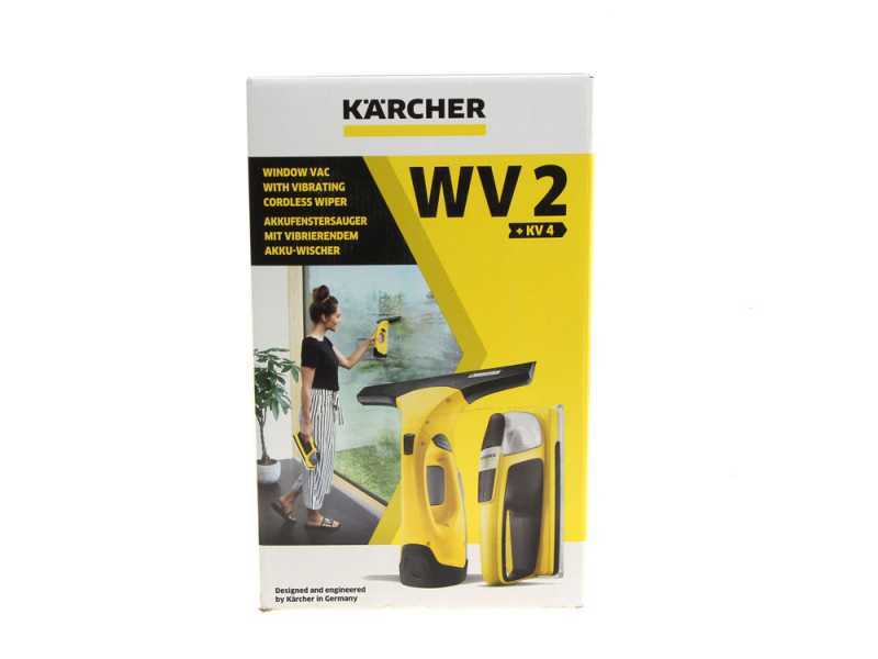Lave-vitres électrique Karcher WV2+KV4 en Promotion
