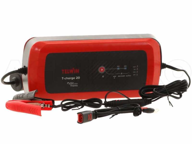 Chargeur de batterie mainteneur testeur TELWIN T-CHARGE 20 Pulse Tronic