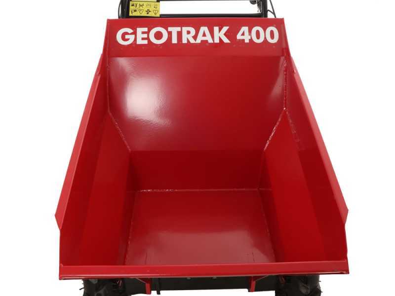 Fiche Technique Brouette à moteur GeotechPro GEOTRAK 400 en Promotion