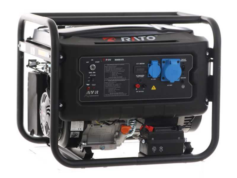 Générateur de courant 6 Kw GENMAC 6000E groupe électrogène RATO avec AVR
