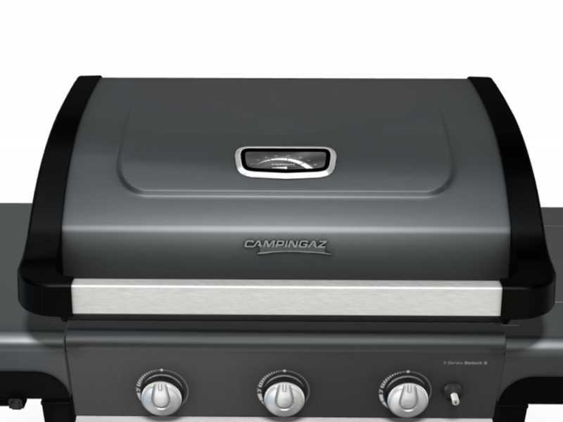 Barbecue à gaz Campingaz 3 Series Select S - avec four et grille - Culinary  modular- Technologie IstaClean Aqua Basic