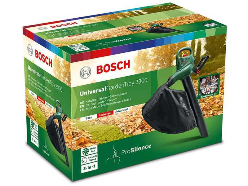 Souffleur et Aspirateur Bosch Universal Garden Tidy 2300 - Puissance 2300W
