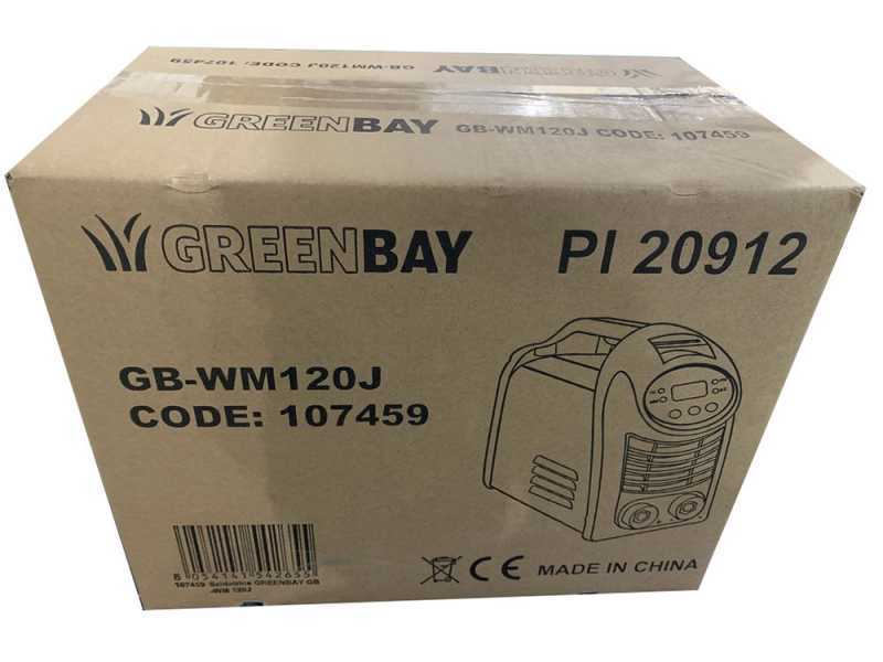 Poste &agrave; souder inverter &agrave; &eacute;lectrode &agrave; courant continu GREENBAY GB-WM 120J - 120A - avec Kit MMA