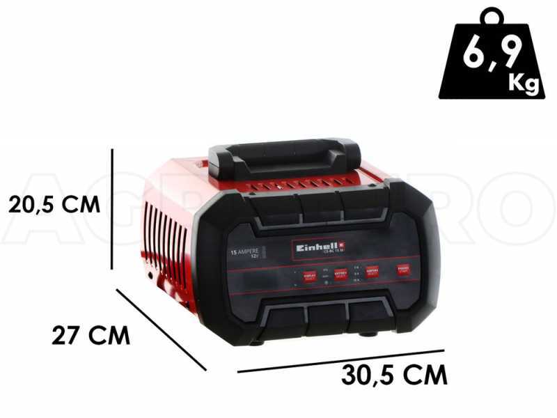 Einhell Chargeur de batterie CE-BC 15 M (pour batteries gel
