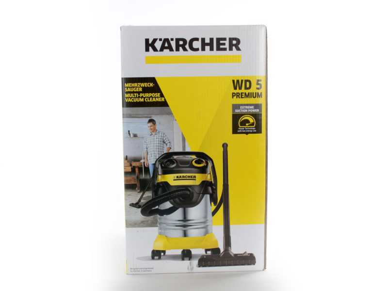 10 Sacs d'Aspirateur pour Karcher serié WD5 / WD 5 Premium (P / Renovation  Kit)