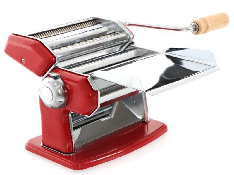 Laminoir à pâtes Imperia iPasta ROUGE - Machine manuelle pour pâtes fraîches