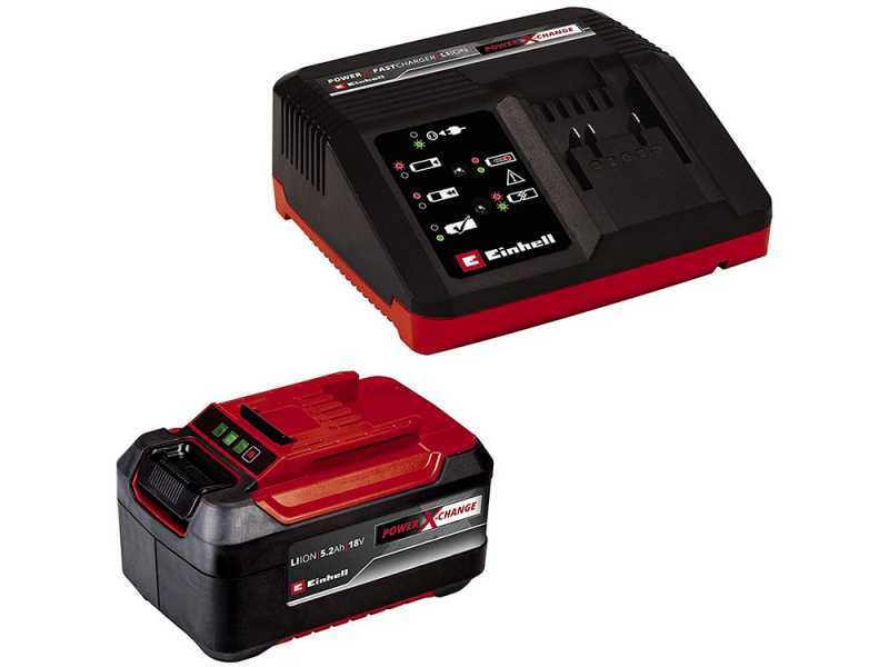 EXTENSILO Batterie compatible avec Einhell TE-TC 18/115 outil électrique,  outil de jardin, aspirateur eau/poussière (6000 mAh, Li-ion, 18 V)