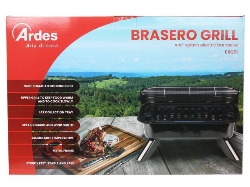 Ardes Brasero Grill - Barbecue portatif &eacute;lectrique