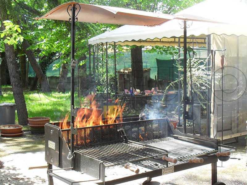 Panier De RôTissoire BBQ-Toro Panier De Cuisson Brochettes Pour Barbecue  Panier Cuisson Barbecue Cage Barbecue Avec 10 Brochettes, 20cm