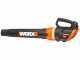 Worx WG183E - D&eacute;broussailleuse &agrave; batterie - 40V - 2x20/2Ah