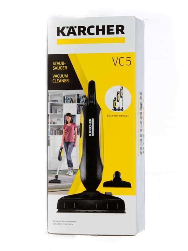 Karcher - Aspirateur balai KARCHER VC 5 BLANC SANS FIL - Aspirateur balai -  Rue du Commerce