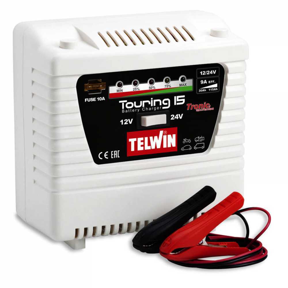 Chargeur de batterie Telwin Alpine 20 Boost - batteries WET tension 12/24V  - 300 W