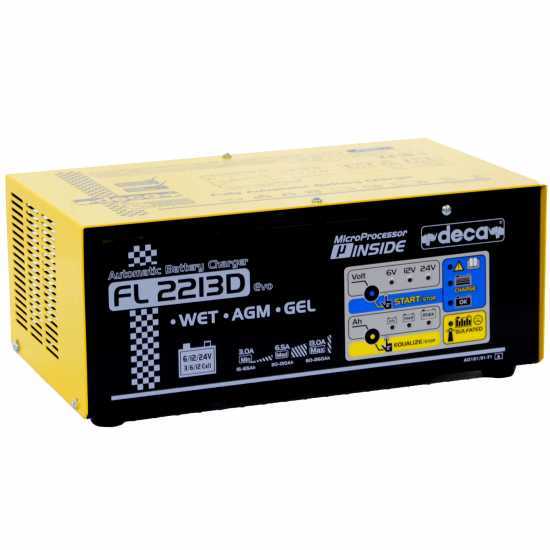 Deca FL 2213D - Chargeur de voiture - mainteneur de charge &eacute;lectronique - monophas&eacute; - batteries 6-12-24V