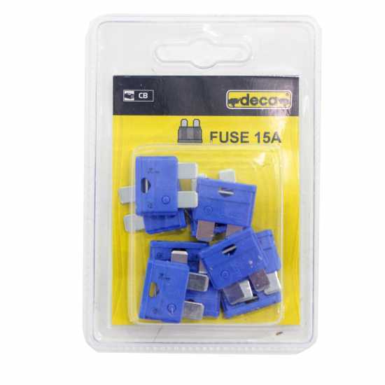 Fusible 15A Deca - 10 pi&egrave;ces