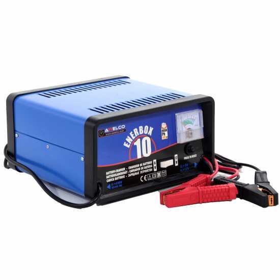 Chargeur de batterie Awelco ENERBOX 10 - alimentation monophas&eacute;e - batteries 6Volts et 12Volts