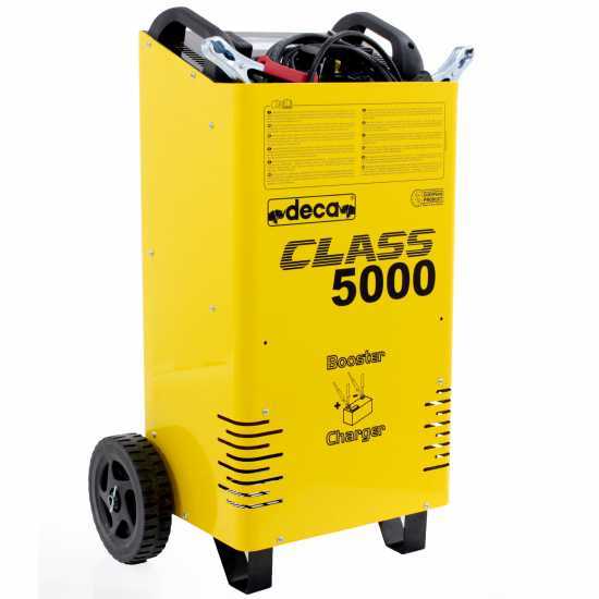 Deca CLASS BOOSTER 5000 - Chargeur de batterie/d&eacute;marreur - sur chariot - monophas&eacute; - batteries 12-24V