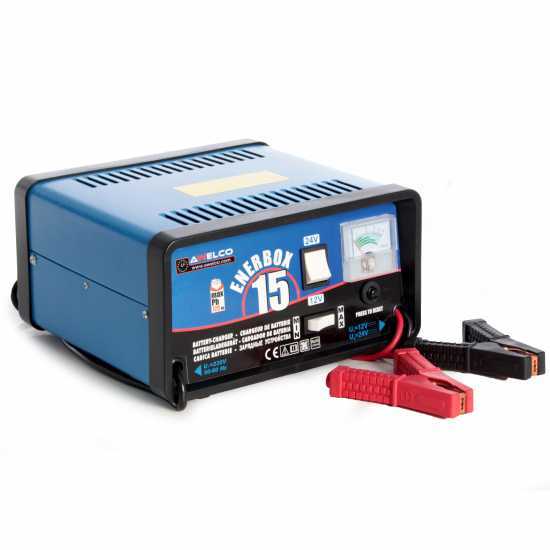 Awelco ENERBOX 15 - Chargeur de voiture - alimentation monophas&eacute;e - batteries 12V et 24V