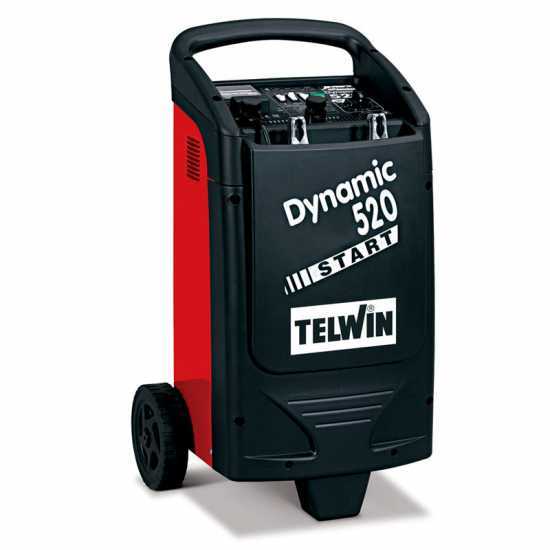 Telwin Dynamic 520 Start - Chargeur de voiture et d&eacute;marreur - batteries humides/d&eacute;marrage-arr&ecirc;t 12/24V