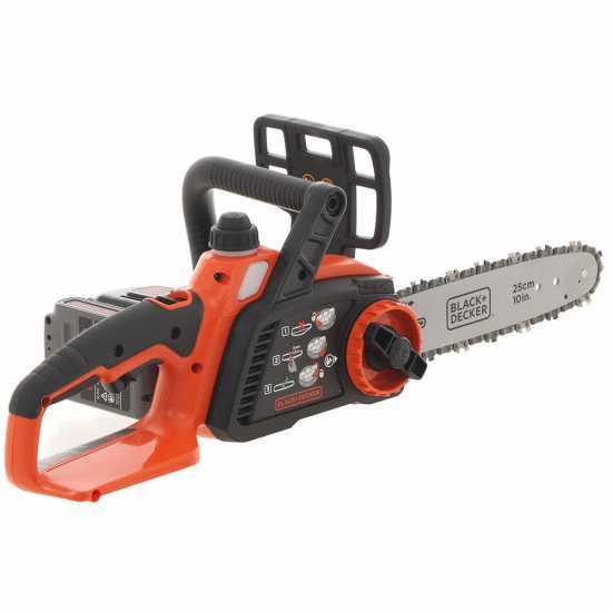 Tron&ccedil;onneuse &eacute;lectrique Black &amp; Decker GKC1825L20-QW - lame de 25 cm - batterie au lithium 18V 2Ah