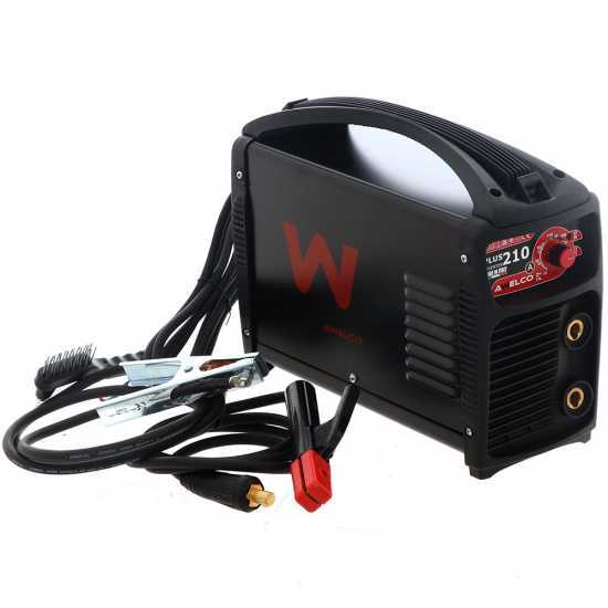 Poste &agrave; souder inverter &agrave; &eacute;lectrode &agrave; courant continu MMA Awelco Plus 210 - 200A - 230V