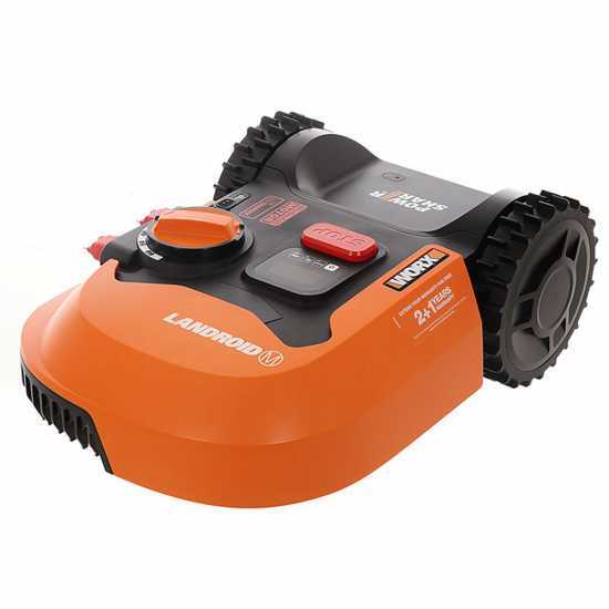 Worx Landroid M WR142E - Robot tondeuse - Avec p&eacute;rim&egrave;tre - Batterie au lithium - M700