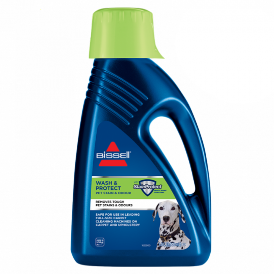 Flacon de d&eacute;tergent BISSELL Wash &amp; Protect Pet - 1.5L