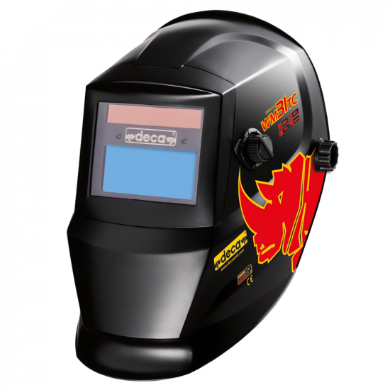 Masque professionnel Deca - casque pour soudure WM31TC LCD DIN 9&gt;13