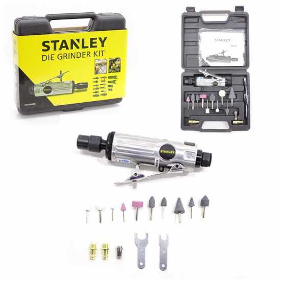 Kit Accessoires ponceuse manuelle - 17 pi&egrave;ces pour compresseur &ndash; Stanley