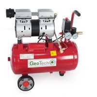 GeoTech S-AC 24.8.10 - Compresseur d'air &eacute;lectrique silencieux 24L oilless - Moteur 1 CV