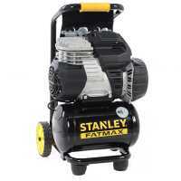 Stanley Sil Air 244/10 PCM - Compresseur d'air &eacute;lectrique sur chariot - 1.5 CV - 10 L oilless - Silencieux