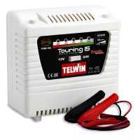 Telwin Touring 15 - Chargeur de batterie - batteries de 12 et 24 V - signalisation LED de la charge