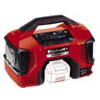 Einhell Pressito TE-AC 18/11 - Compresseur &agrave; batterie compact portatif - SANS BATTERIE ET SANS CHARGEUR