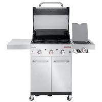 Barbecue &agrave; gaz Char-Broil Professional PRO S 3 - Zone de cuisson 60x44 cm