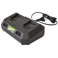 Chargeur de batterie Verdemax double de 20V 2Ah