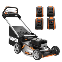 PROMO Worx Nitro WG761E - Tondeuse autotract&eacute;e &agrave; batterie - 80V / 4Ah - coupe de 51 cm