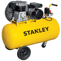 Stanley B 345/10/100 T - Compresseur d'air &eacute;lectrique &agrave; courroie - moteur 3 CV - 100 L