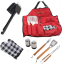 Set Tablier avec accessoires pour barbecue + brosse nettoyage